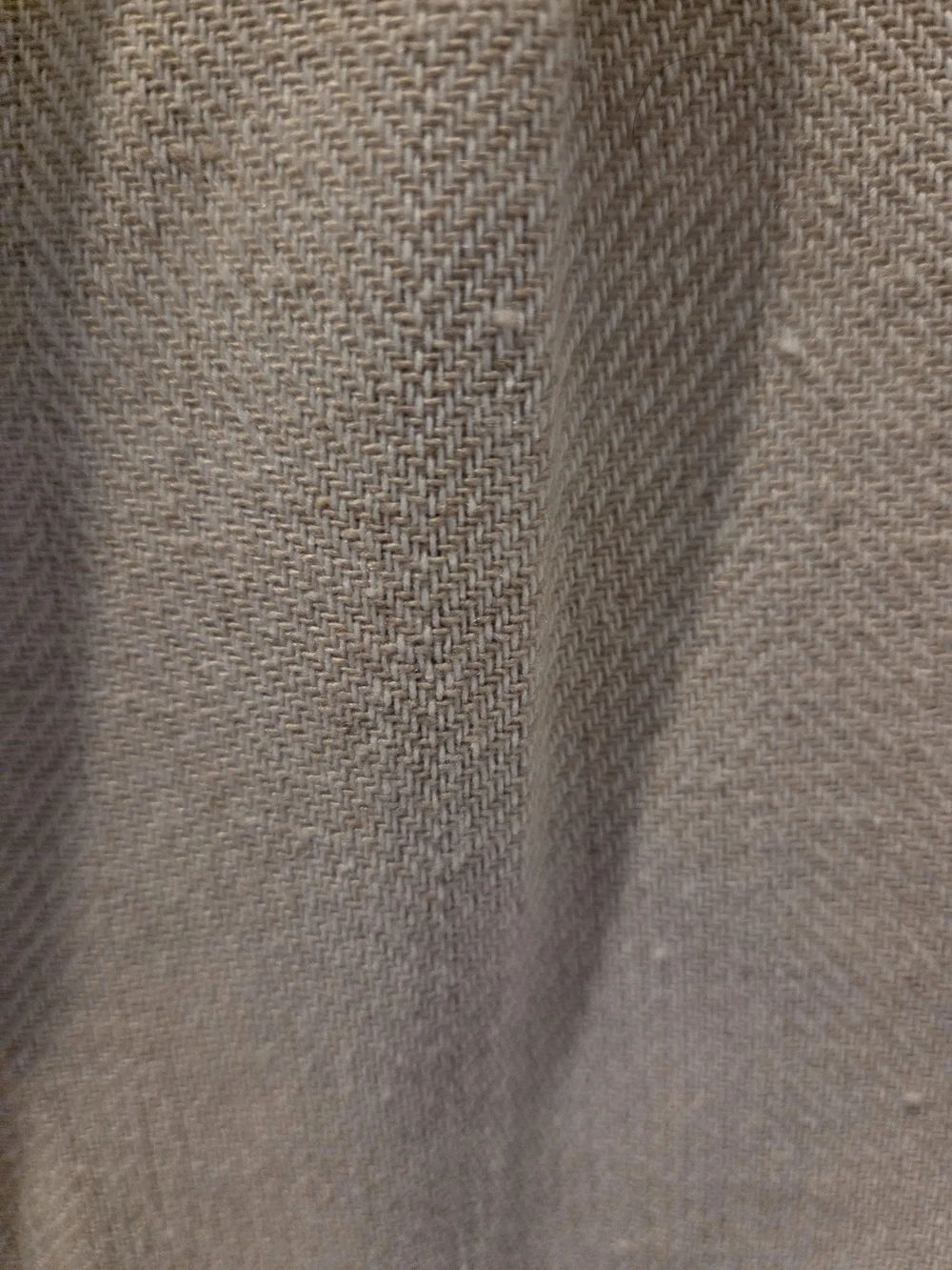 ASOS Men's Wide Leg Pleated Dress Pants in Beige - Picture 3 of 3